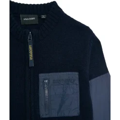 Sale full-zip genser til barn, dark navy Gensere Gutt 8-16 År | Gensere & Overdeler Gutt