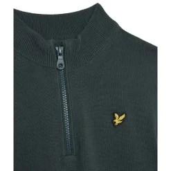 Sale half-zip genser til barn, argyle teal Penklær Gutt 8-16 År | Penklær Baby Gutt