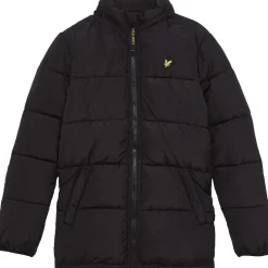 Outlet pufferjakke til barn, jet black Jakker Barn