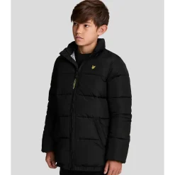 Outlet pufferjakke til barn, jet black Jakker Barn