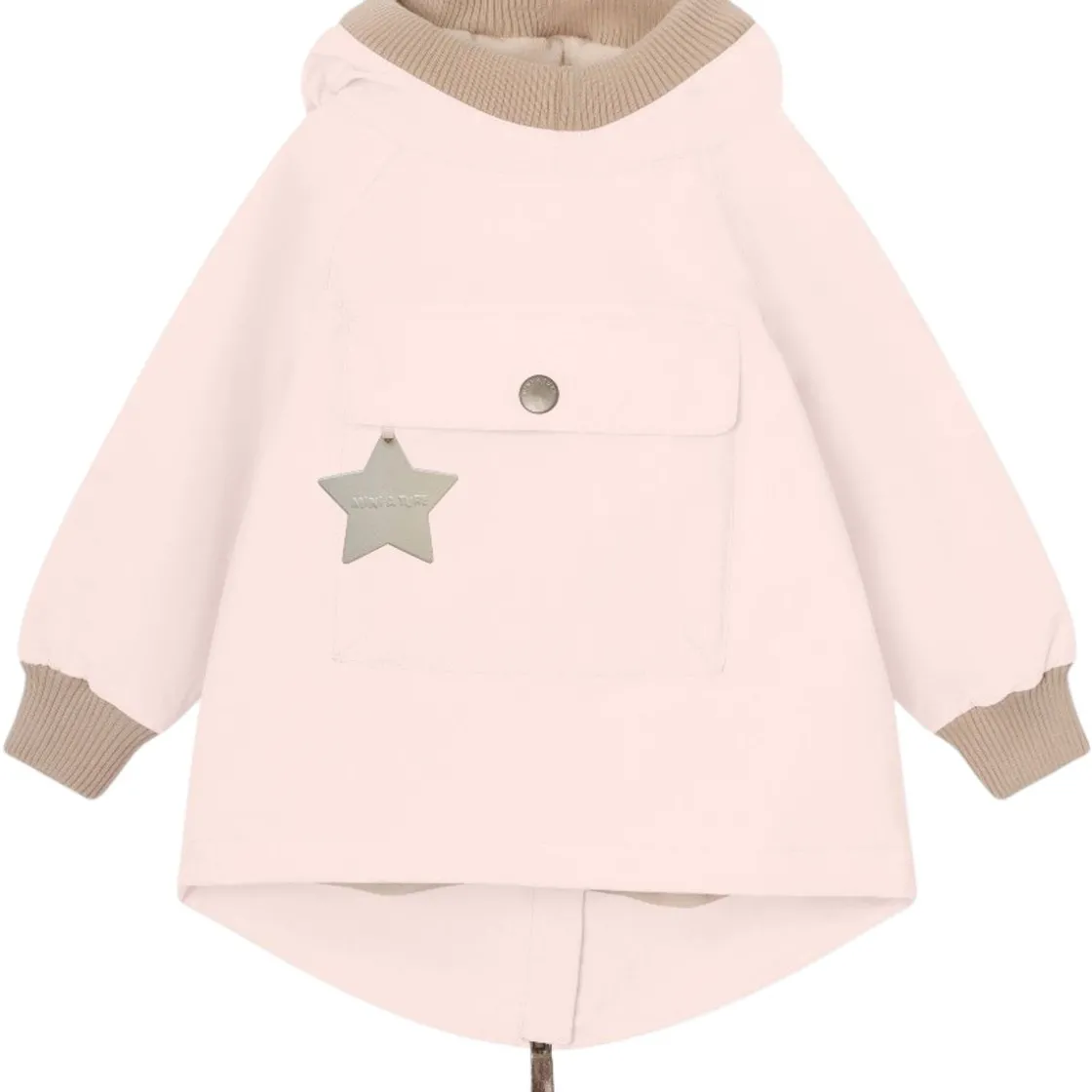 Outlet Baby Vito anorakk m/fleece, silver peony Jakker Barn | Jakker Baby