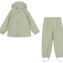 Fashion Reinar regnsett til barn, tea green Regntøy Barn | Regntøy & Allværsbukser Baby