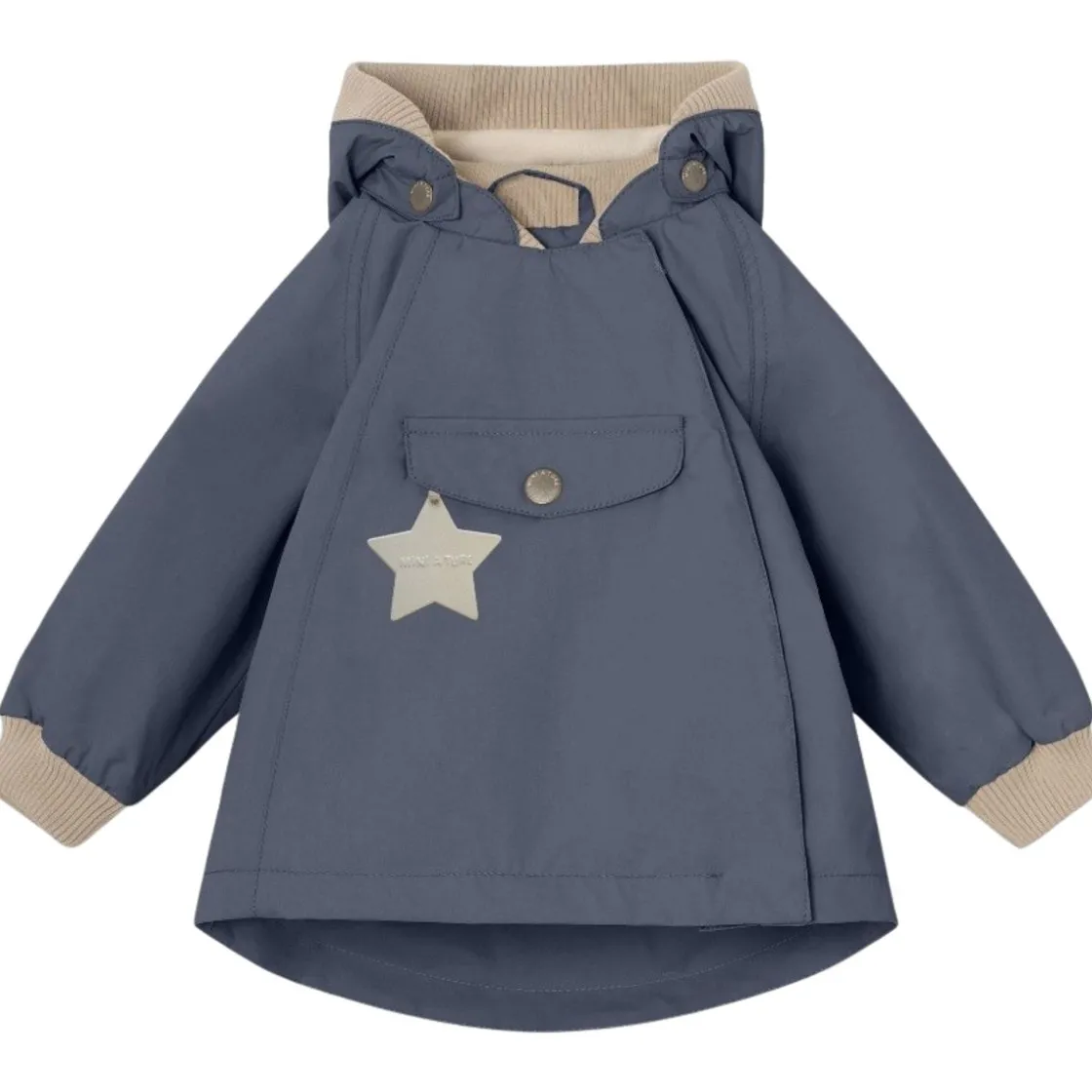 Discount Wai vår-og høstjakke m/fleece, ombre blue Jakker Barn | Jakker Baby