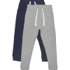 Sale 2 pack joggebukse til barn, Dark Navy Bukser Gutt 8-16 År | Bukser Baby Gutt