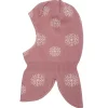 Outlet balaclava til barn, dusty rose mønster Vinterluer Barn | Vinterluer Baby