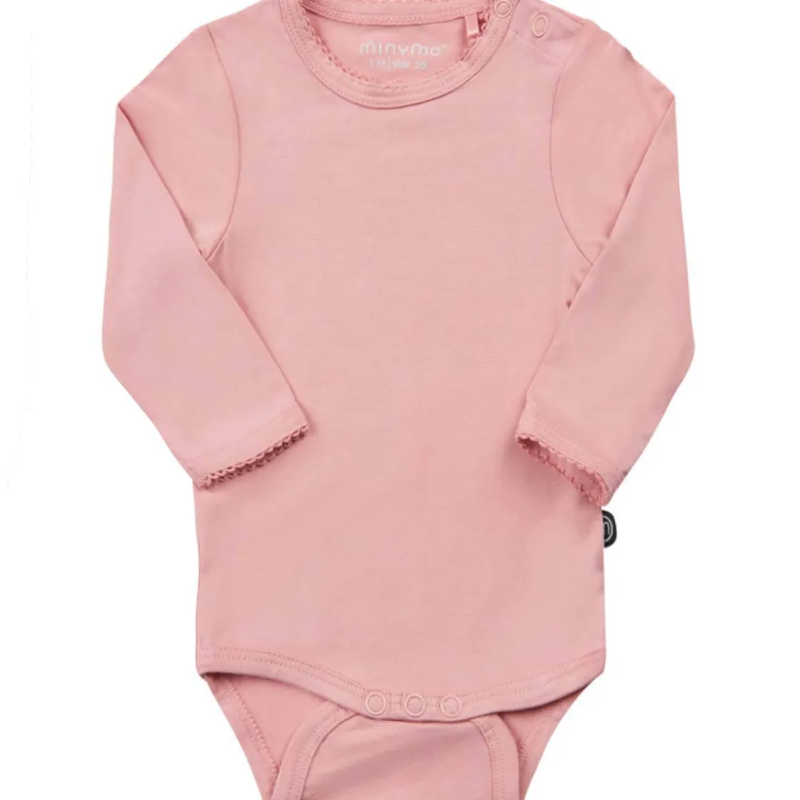 Outlet body i bambus, Misty Rose Bodyer Baby Jente