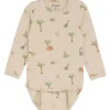 Best body, Light Beige Melange Bodyer Baby Jente | Bodyer Baby Gutt