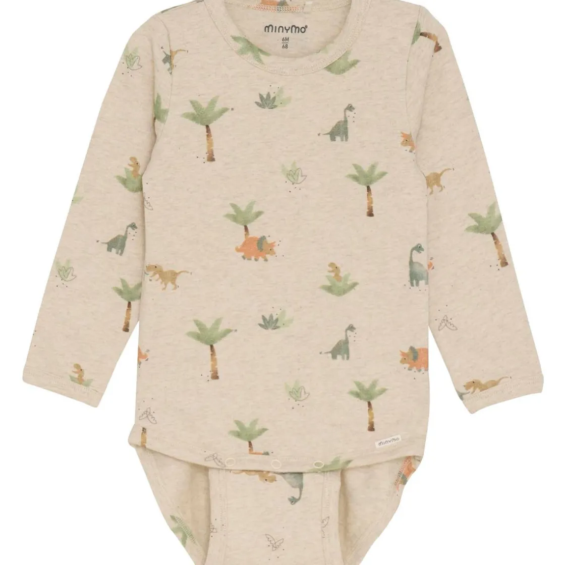 Best body, Light Beige Melange Bodyer Baby Jente | Bodyer Baby Gutt