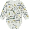 Online body m/dyreprint, Marshmallow White Bodyer Baby Jente | Bodyer Baby Gutt