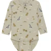 Fashion body med hunder, Beige Melange Bodyer Baby Jente | Bodyer Baby Gutt