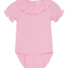 New kortermet body m/krage, Light Rose Penklær Baby Jente | Penklær Baby Gutt