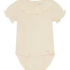 Outlet kortermet body m/krage, White Swan Penklær Jente | Penklær Baby Jente