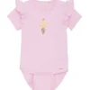 Best kortermet body, pink tulle Kortermet Baby Jente | Bodyer Baby Jente