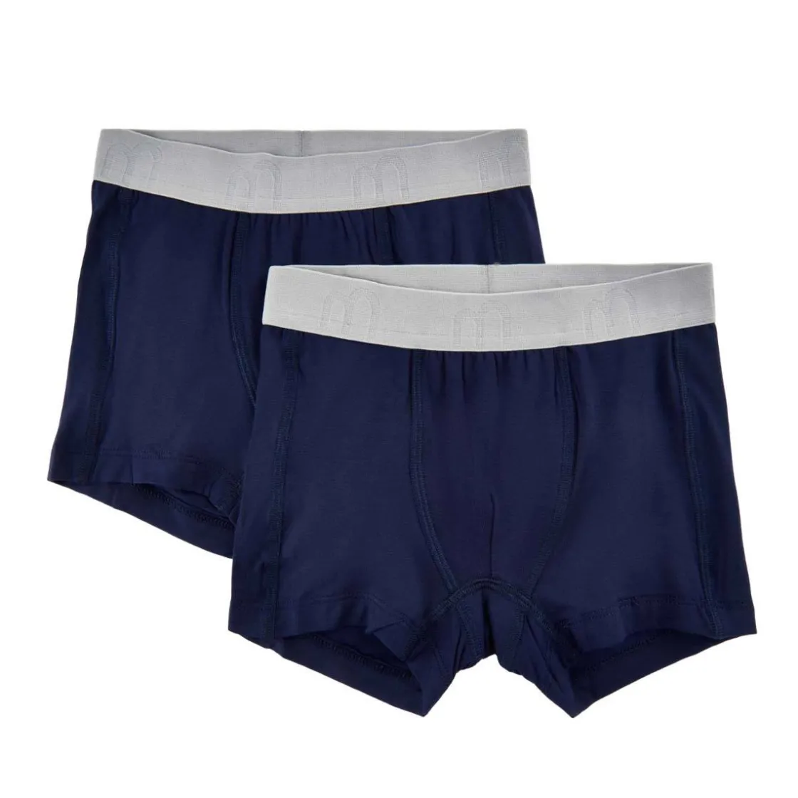 Clearance 2-pack boxer i bambus til barn, Dark Navy Undertøy Gutt 8-16 År | Undertøy Gutt