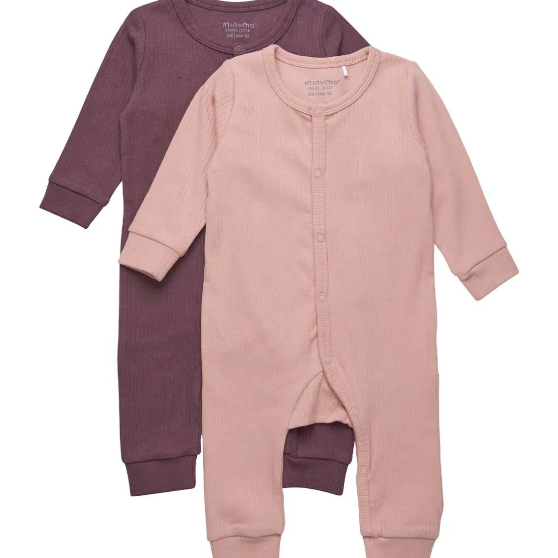 Online 2-pack heldress til baby, Misty Rose Heldresser & Pyjamaser Jente