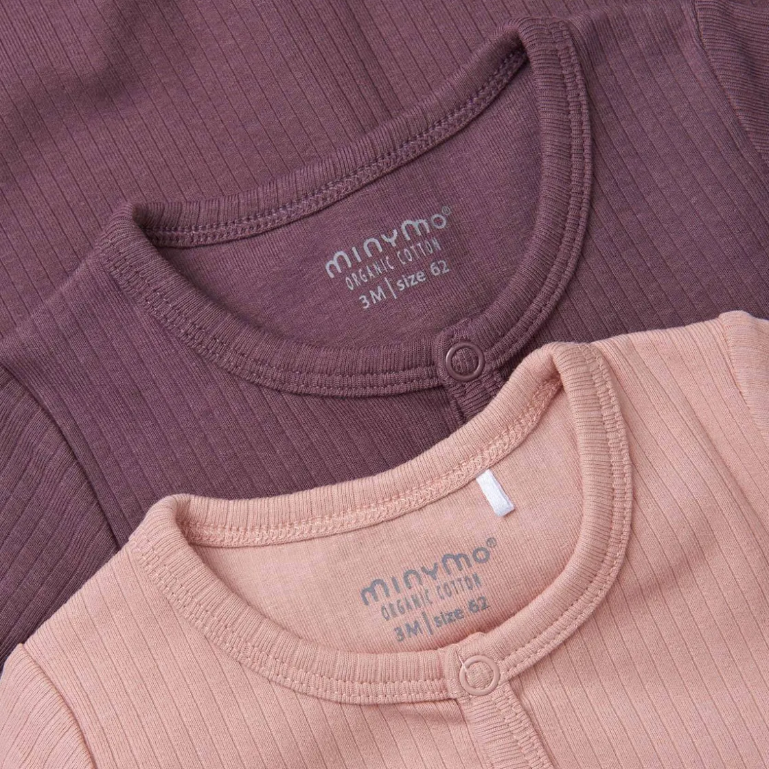 Online 2-pack heldress til baby, Misty Rose Heldresser & Pyjamaser Jente