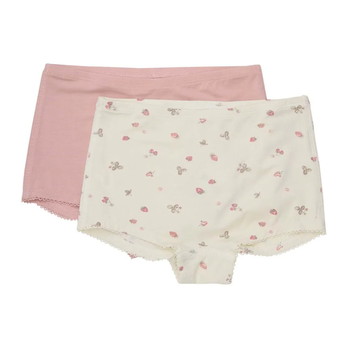 Online 2-pack hipster i bambus til barn, Strawberry Ice Undertøy Jente 8-16 År | Undertøy Jente