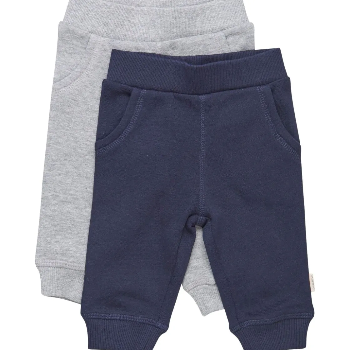Outlet 2-pack joggebukse til baby, Dark Navy Bukser & Tights Baby Jente | Bukser Baby Gutt