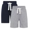 Best 2-pack shorts til barn, Dark Navy Shortser Gutt 8-16 År | Shortser Baby Gutt