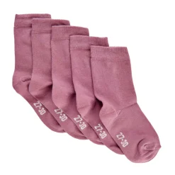 Fashion 5-pack sokker til barn, Dusky Orchid Sokker Jente 8- 16 År | Sokker Jente