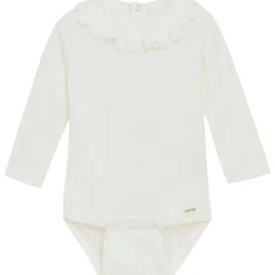 Fashion Rib body, Marshmallow White Penklær Jente | Penklær Baby Jente