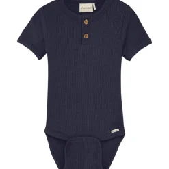 New Rib kortermet body, Blue Nights Kort | Kortermet Baby Gutt