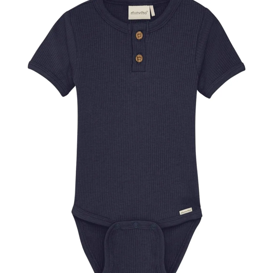 New Rib kortermet body, Blue Nights Kort | Kortermet Baby Gutt