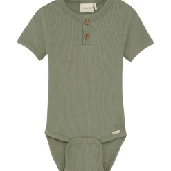 Outlet Rib kortermet body, Sea Spray Kort | Kortermet Baby Gutt