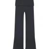 New Helena Fold down boot-cut bukse, Asphalt Bukser Jente 8-16 År | Bukser Baby Gutt
