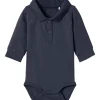 Sale Holger body med krage, Dark Sapphire Juleantrekk Baby Gutt | Penklær Baby Gutt