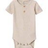 Sale Kab kortermet body, Peyote Melange Kort | Kortermet Baby Gutt