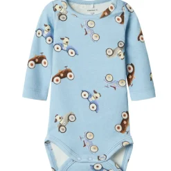 Online Kar body, chambray blue Bodyer Baby Jente | Bodyer Baby Gutt