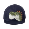 Clearance Monte Gigantosaurus caps, dark sapphire Caps Barn | Solhatter Baby