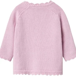 Outlet Nbfbilili strikket cardigan til baby, Winsome Orchid Penklær Jente | Penklær Baby Gutt