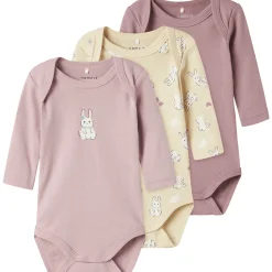 Sale Nbfbody 3-pack body, Summer Sand Bodyer Baby Jente