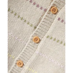 New Nbfdamille cardigan til baby, Peyote Melange Penklær Jente | Penklær Baby Jente