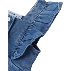 Best Nbfdonna denim overall til baby, Medium Blue Denim Penklær Baby Jente | Penklær Baby Gutt