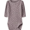 Outlet Nbfhoise body, Purple Dove Bodyer Baby Jente