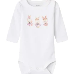 Online Nbflissel body, Bright White Bodyer Baby Jente