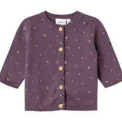 Best Nbfonema strikket cardigan til baby, Arctic Dusk Penklær Baby Jente | Penklær Baby Gutt