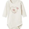 Online Nbftulina body, Cloud Dancer Bodyer Baby Jente