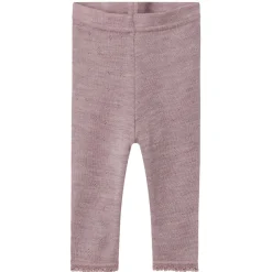 Online Nbfwang Needle leggings i ull, Purple Dove Ullbukser Baby | Ullbukser Gutt 3-10 År