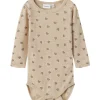 Hot Nbfwang Rib body i ull m/hjerter, Pure Cashmere Ullbody Og Ullgensere Baby | Ullbodyer Baby Jente