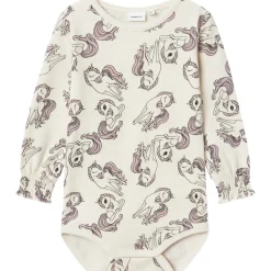 New Nbfwuppo body i ull/bomull, Lilac Ash Ullbody Og Ullgensere Baby | Ullbodyer Baby Jente