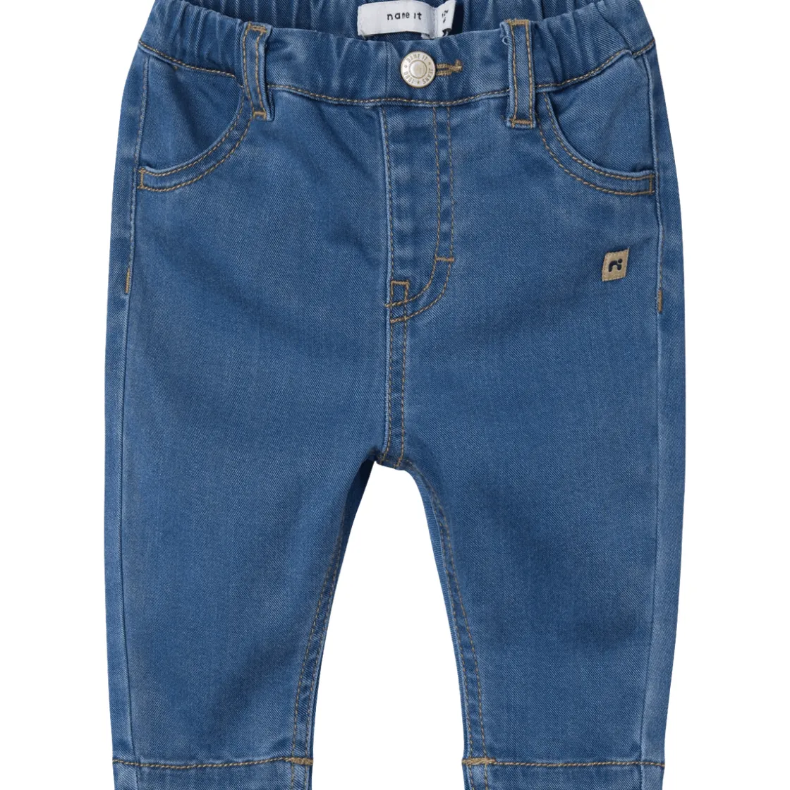 Best Nbmben Tapered Jeans til baby, Medium Blue Denim Bukser Baby Gutt