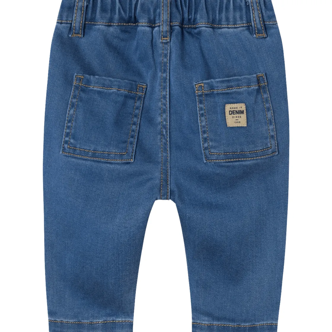 Best Nbmben Tapered Jeans til baby, Medium Blue Denim Bukser Baby Gutt