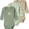 New Nbmbody 3-pack body, Sea Foam Bodyer Baby Jente | Bodyer Baby Gutt