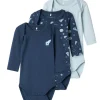 Clearance Nbmbody Space 3-pack body, Dark Denim Bodyer Baby Jente | Bodyer Baby Gutt