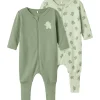 Discount Nbmnightsuit 2-pack pyjamas/heldress, Sea Foam Heldresser & Pyjamaser Gutt