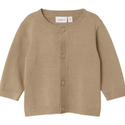 Sale Nbmrasomme strikket cardigan, Weathered Teak Juleantrekk Baby Gutt | Penklær Baby Gutt